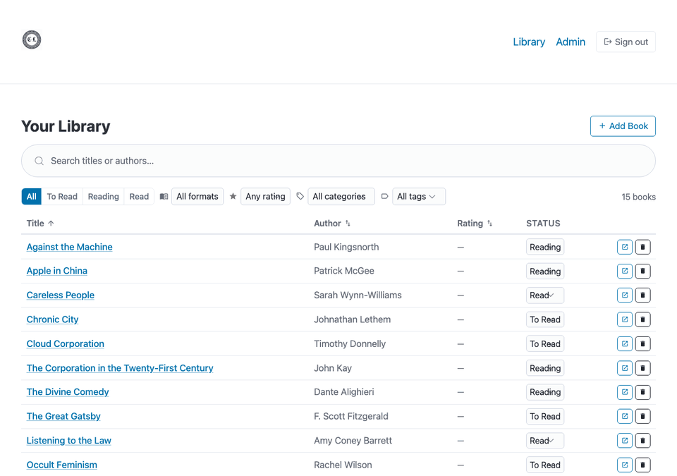 Animated Ex Libris demo